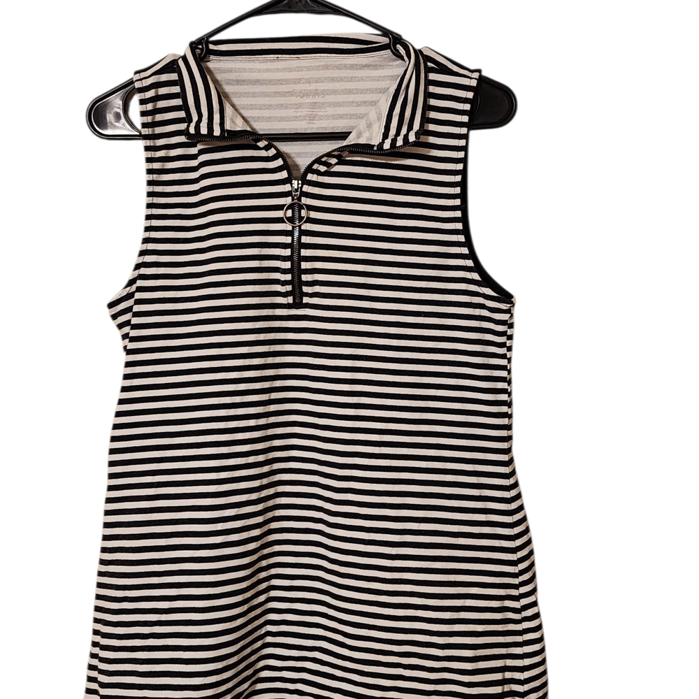 Torrid Monochrome Striped Top